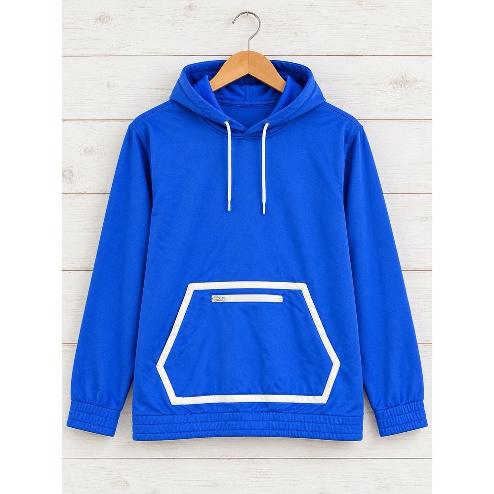 Adidas Men's Team Hoodie N 3XL Royal Blue AEROREADY Pullover HI3089 NWT Big Tall